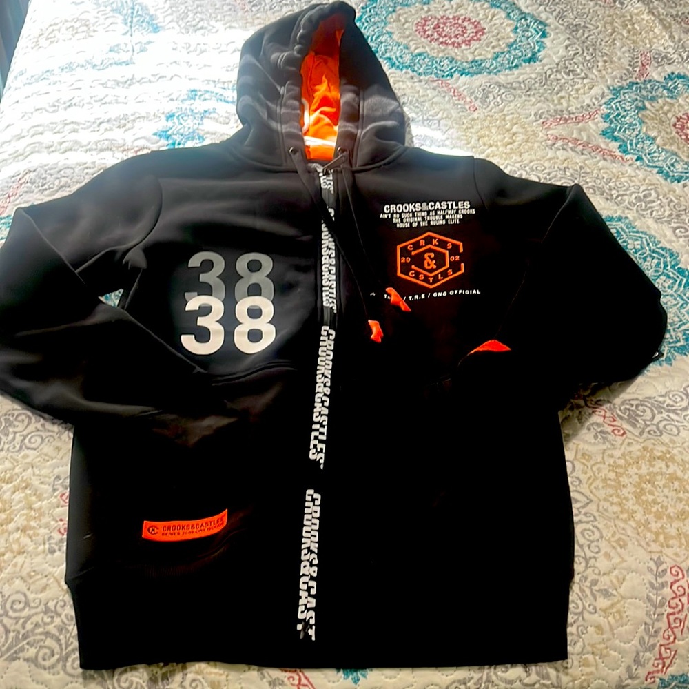Zip up HOODIE CROOK AND CASTLES